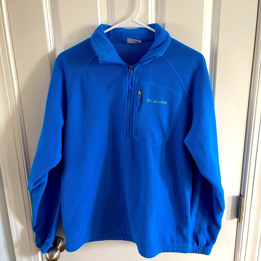 Columbia fleece with pocket zipper